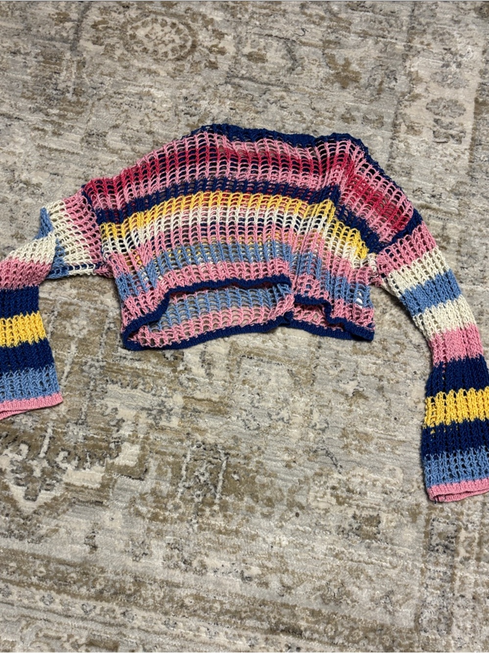 Crochet crop top